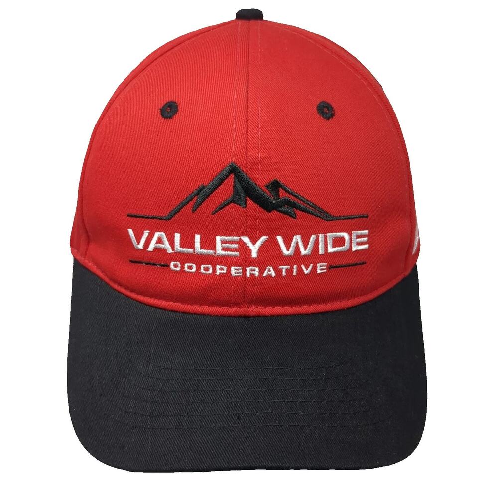 Vie Valley Wide Cooperative 100 Years Service Red Baseball Cap One Size Hat